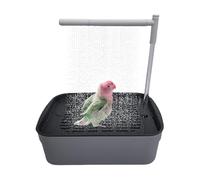 Bath, Doccia Da Bagno Per Uccelli Parrocchetti Automatici | Vasca Ricaricabile Con La Miscela Perfetta Di Comfort E Igiene, Con Circolazione AutomaCircolante, Accumuli Da Bagno Per Animali