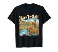 Bath England, Souvenir di Viaggio nel Regno Unito, Regalo Maglietta