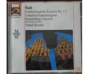 Bath Festival Orch Bach - Brandenburgische Concert Nr.1 - 3 - Sir Yehudi Me (CD)