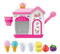 Bath Ice Cream Foam Maker, cattolo da bagno a bolla di gelato sicuro e divertente, cattolo di co per torta finta portatile set di cattoli da bagno per ragazzi