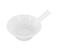 Bath Ladle, Plastic Water Ladle Large Diameter Thickened PE Spoon for Kitchen Bathroom Garden Farm White Scoop Dipper