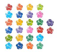 Bath Letters, Waterproof Alfabeto Toys, Floating Set, Swimming Script Game, Educational Foam Letters for Bathtub, Beach, Pool, Bathroom Playtime Fun, 2,17 x 1,97 pollici, Multicolor