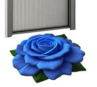 Bath Mat, Floral Shower Rug For Bathroom With Non Slip Backing, Soft Absorbent Carpet, Home Kitchen Bedroom Vanity Living Room Tub Entryway Restroom Floor Decoration