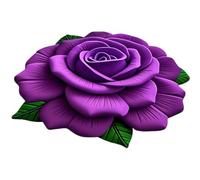Bath Mat, Floral Shower Rug For Bathroom With Non Slip Backing, Soft Absorbent Carpet, Home Kitchen Bedroom Vanity Living Room Tub Entryway Restroom Floor Decoration