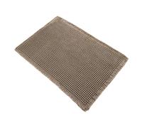 Bath Mat, non Slip Bathroom Shower Rug, Quick Dry Waffle Textured Carpet, Super Absorbent and Machine Washable Design, Tub, Floor, Kitchen, Entryway, Apartment 17x24 pollici
