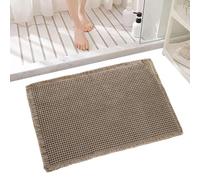Bath Mat, Waffle Bathroom Rug Shower Mats Non-Slip, Quick-Dry Super Assorbent Floor Carpet, Macchina Washable Bathmat per Tub, Kitchen, Entryway, Apartment, Home Bathroom Decor