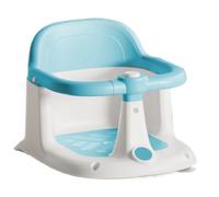 Bath Seat, Baby Sit Up Chair, Non Slip Support Design, Secure Stable Base, Ideal for Home, Travel, Hotels, Vacations, Girls, Boys 6 to 24 Months, 15.75x12.2 inches