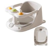 Bath Seat - Portable Bathtub Sitting Chair, Strong Suction Base Support, Ergonomic Shower Seat, Safe Anti Slip Bathing Helper | Lightweight Solution For, Daily Care