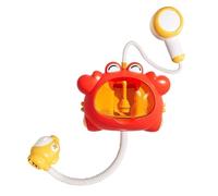 Bath Shower Toy Crab, Bubble Spitting Bath Entertainment, 6 pollici Bathtub Water Game with Fun Spray, Bathroom Accessory with Suction Cup, Kids Home Travel Bathroom Play Tool Indoor Bathtub