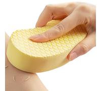 Bath Sponge, Scrubber, Body Cleaning Pad, Soft Texture Design, 5.12x2.87x0.98 Inches, Reusable Back Washer, Daily Shower Accessory for Women Men Kids and Maternity Care
