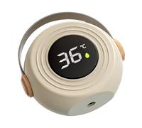 Bath Temperature Gauge, Temperature Meter, 4,33 x 3,93 pollici Digital Water Monitoring Tool with Electronic Sensors for Bathroom, Swimming Pool, and Shower Safety