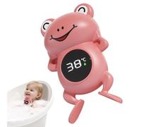 Bath Temperature Toy - ABS 12.5x7cm | Waterproof Cartoon Frog Bathtub Thermometer | Type-C Rechargeable Touch Bath Water Thermograph For For Thanksgiving Christmas