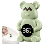 Bath Termometro Bear Shape Gauge, Digital Reader with Soft Build, Waterproof Bath Toy Accessory, Stylish Family Aid with Modern Design Safety Tool for Shower Hot Spring Spa Pool Lake