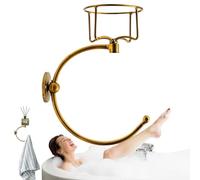 Bath Towel Rings - Rustproof Rustic Elegant Design, Candle Holder | Towel Ring Bathroom Wall Hook | Country Style Wall-Mounted Bathroom Accessories Kitchen Home Vanity Shower Hanger