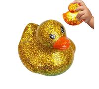 Bath Toy for Kids, Floating Relaxing Gadget, Duck Shape Plaything, Water Fun Companion, Squeaker Entertainment Aid for Preschoolers Children Pool Beach Water Park Home Travel Daycare