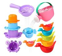 Bath Toys, Educational Water Play Set, Creative Floating Sensory Accessories, Fun Learning Games for Babies and Kids During Swimming, Shower Time, Indoor or Outdoor Water Plaything