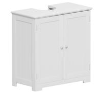 Bath Vida Priano - Mobile lavabo con 2 Ante, Bagno, 30 x 60 x 60 cm, Colore: Bianco