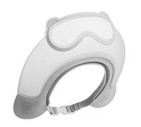 Bath Visor, Adjustable Waterproof Shower Cap, Protects Eyes and Face During Hair Washing, Safe Bathroom Accessory for Boys, Girls, Travel, Sink Use, 9.06x9.06x2.76 Inches