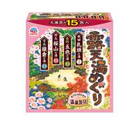 BATHCLIN - Rotenyu Meguri Bath Powder - 15pacco