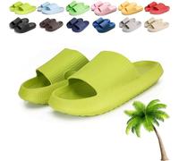 Bathing Slippers - Pantofole da uomo e da donna, originali Bathing Shoes Non-Slip Slippers Cloud Shoes Soft Flip Flops per uso interno ed esterno, b, 44/45 EU