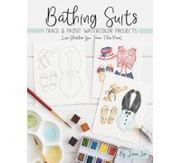 Bathing Suits: Trace and Paint Watercolor Projects