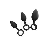 Plug butt anale in silicone kit mini maxi dilatatore morbido indossabile dildo