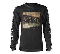 Bathory Blood Fire Death Maglietta Manica Lunga Adulto Unisex (PH931)