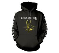 BATHORY Goat Band Logo Pullover Hoodie XL Black