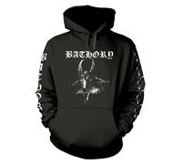 Bathory Goat Logo ufficiale Felpa con Cappuccio