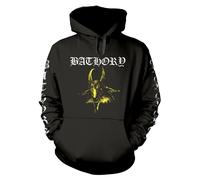 Bathory Goat (Yellow) autorizzato Felpa con Cappuccio