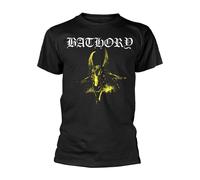 Bathory Goat (Yellow) autorizzato Uomo maglietta