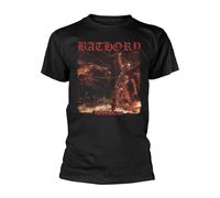 BATHORY - HAMMERHEART BLACK T-Shirt, Front & Back Print Small