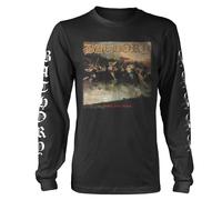Bathory Longsleeve Blood Fire Death 1 autorizzato Uomo maglietta