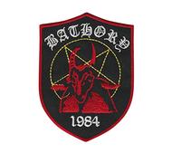 Bathory Metal Band 1984 - Toppa ricamata da applicare con ferro da stiro