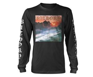 BATHORY - TWILIGHT OF THE GODS BLACK Long Sleeve Shirt Small