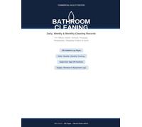 Bathroom Cleaning Log Book