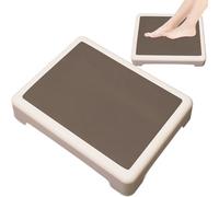 Bathroom Footstool Aid, Potty Training Step, Non-Slip Support Stool, Water-Absorbent Material, Stable Compact Build, Ideal for Rental Homes, Apartment Bathrooms, Kitchen Tasks, Hotel Restrooms