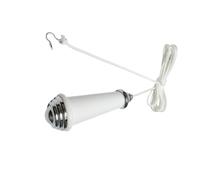 Bathroom Light Pull Cord Control - 150cm Nylon String Chain | Durablee Chrome Finish Lamp Pull Cord, Replacement Blind String Handle for Ceiling Light Fixtures, Home Bathroom Swetch Accessories, House