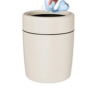 Bathroom Trash Can - Uncovered Wide Opening Waste Basket | Versatile Waste Bin | Uncovered Large Capacity Restroom Trash Can For Living Room Bedroom Kitchen Dining Offices