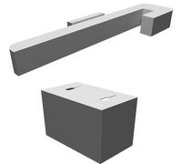 Bathroom Wall Organizer for Bottles - Multi-Purpose Storage Holder