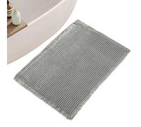 Bathtub Mat, Non Slip Rug, 17x24 Inches, Quick Dry Carpet, Super Absorbent Waffle Bathmat, Machine Washable Design for Bathroom, Tub Floor, Kitchen, Apartment, Entryway, Shower Room, Home, Bedroom