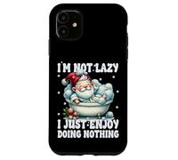 Bathtub Spa Gnome I`m Not Lazy I Just Enjoy Doing Nothing Custodia per iPhone 11