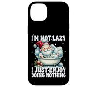 Bathtub Spa Gnome I`m Not Lazy I Just Enjoy Doing Nothing Custodia per iPhone 14 Plus