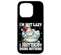 Bathtub Spa Gnome I`m Not Lazy I Just Enjoy Doing Nothing Custodia per iPhone 15 Pro