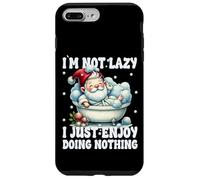 Bathtub Spa Gnome I`m Not Lazy I Just Enjoy Doing Nothing Custodia per iPhone 7 Plus/8 Plus