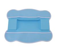 Bathtub Splash Guard with Double Sided Mesh Pockets | Water Barrier Helps Avoid Slippery Floors | Bath Toy Holder & Storage Shelf for Young Ones | Strong Suction Cups Design