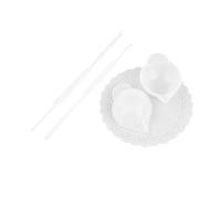 BATHVEVE 1 Impostato tavolozze Elegante Vassoio di Vernice tavolozza in Silicone Tavolozza pittorica Riutilizzabile