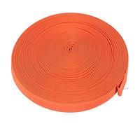 BATHVEVE 1 Rotolo Banda Elastica Fascia Elastica Semplice Fascia Elastica Elasticizzata Elastico delle Scarpe Elastico Fai da Te Cordino Elastico Piatto Cucito a Rocchetto Elastico Arancia