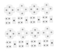 BATHVEVE 10 Set Kit Ricambio Gommini Conduttivi Silicone per Controller Pad Pulsanti Sostitutivi Facili Installare Compatibili con Tutti Modelli per Prestazioni Uniformi e