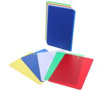 BATHVEVE 100 Pezzi Etichette Adesive in Plastica Colorate per Prezzi Vuote, Versatili e Facili da Installare, per Packaging e Pricing in Negozi e Magazzini